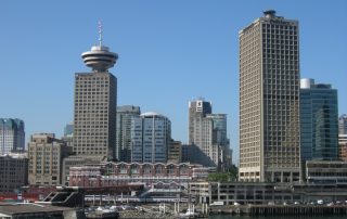 YHC – the world’s highest ATC Tower on top of the 30-storey building at the right.