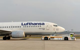 TaxiBot operations at Frankfurt Airport