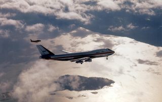 The first flight of Boeing's 747 - The Queen of the Skies. Photo: Boeing