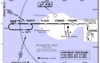 Jeppesen North Pole Approach Chart
