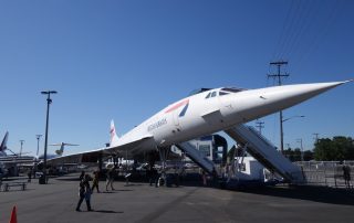 British Airways Concorde G-BOAG is open to visitors at the Museum of Flight in Seattle.