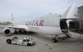 Qatar Airways Cargo Boeing 747-8F Photo: Jon Ostrower