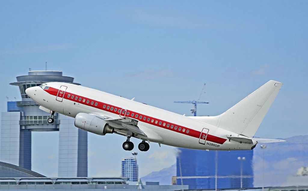 A Janet Boeing 737 at Las Vegas in 2011. Photo: Tomás del Coro via Wikicommons