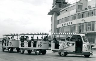 All aboard the Dublin Airport Express - in 1962!! Photo: Dublin Airport