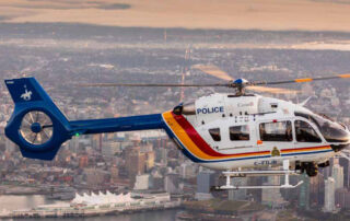 RCMP H145 over Vancouver Harbour